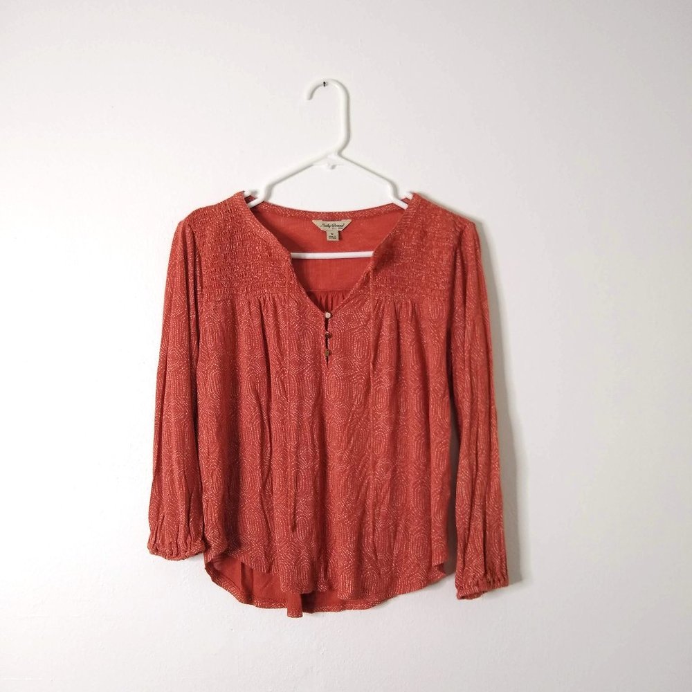 Lucky Peasant Blouse | Flowy Top